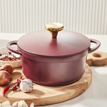 Cherry Cast Lite Non-Stick Casserole